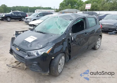 2016 Chevrolet Spark Ls Manual из США, поврежденный, VIN KL8CA6SA0GC617984